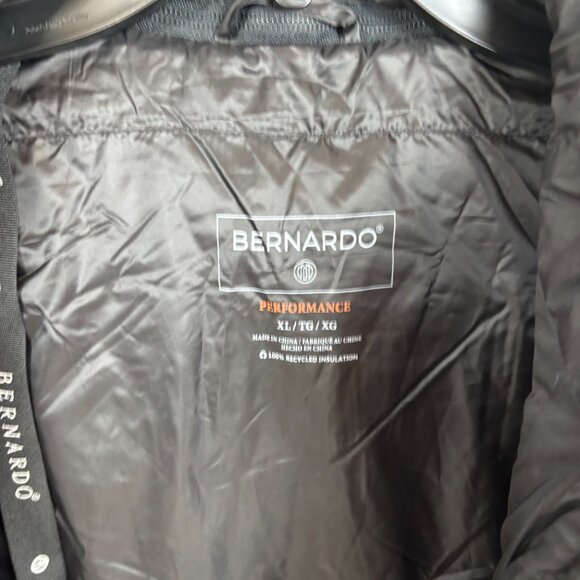 Bernardo Hooded Quilted Puffer Jacket in Black Women's Size XL - Picture 5 of 10